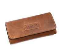 Benthill Tabaktasche Echt Leder | Premium Tabak-Beutel aus hochwertigem echtem Rindsleder | Drehertasche, Farbe:Brown - Tan (H)