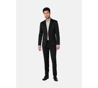 Benvenuto Anzug Herren Modern Fit Wolle schwarz, 25