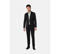 Benvenuto Anzug Herren Modern Fit Wolle schwarz, 52