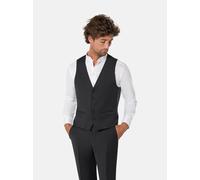 Benvenuto Anzugweste Herren Slim Fit schwarz, 54