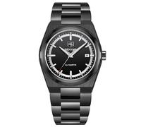 BENYAR Business Herrenuhr Wasserdicht Simulation Automatikuhr Edelstahl Sportmaschinen Uhr Automatik Kalender (All Black)