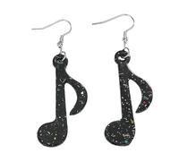Bequem Zu Tragende Ohrringe Mit Musiknoten Acryl Ohrstecker Musikliebhaber Accessoires Für Musikveranstaltungen Und Tägliche Outfits Acryl Ohrstecker