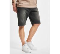 bequeme 2Y Premium Herren Shorts Slim Fit Stretch Reißverschluss mit Baumwolle Grau 33