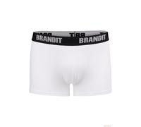 Brandit Boxershorts Logo – 2er Pack – Weiß – Größe M