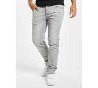 bequeme Brandit Herren Jeans Straight Fit Stretch mit Baumwolle Grau 38/34