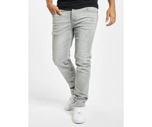 bequeme Brandit Herren Jeans Straight Fit Stretch mit Baumwolle Grau 38/34