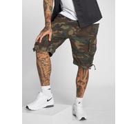 Brandit Herren Cargo-Shorts Savage Vintage Woodland-Camouflage Größe 7XL
