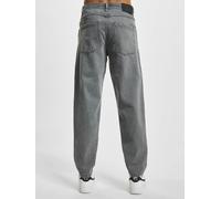 bequeme DEF Herren Jeans mit Baumwolle Grau 36
