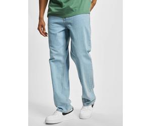 bequeme Dickies Herren Jeans Straight Fit Reißverschluss Taschen mit Baumwolle Blau W34/L30
