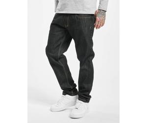 bequeme Ecko Unltd. Herren Jeans Straight Fit Reißverschluss Taschen mit Baumwolle Schwarz W36/L32