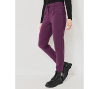 Bequeme Hose im Jogg-Style, pflaume, Größe 36, Jeans Fritz