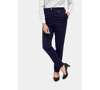 Bequeme Hose LOUISA mit Bügelfalte blau 46 lang