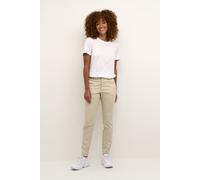 KAFFE Casual Hose Kalea Damen Chino Hose Elegant Klassische Stoffhose Feather Gray 34