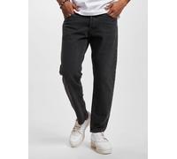bequeme Jack & Jones Herren Jeans Straight Fit Taschen mit Baumwolle Schwarz 30/32