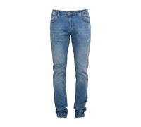 Bequeme Jeans 2Y PREMIUM "2Y Premium Herren 2Y Destroyed Slim Fit Jeans", Herren, Gr. 34/34, Länge 34, blau, 97% Baumwolle, 3% Elasthan, unifarben, Jeans (42327727-34) blau