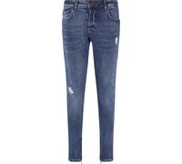 Bequeme Jeans 2Y PREMIUM "2Y Premium Herren 2Y Skinny Fit Jeans", Herren, Gr. 33, Normalgrößen, blau, 98% Baumwolle, 2% Elasthan, unifarben, Jeans (41719945-33) blau