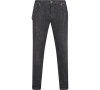 Bequeme Jeans 2Y PREMIUM "2Y Premium Herren 2Y Skinny Fit Jeans", Herren, Gr. 36, Normalgrößen, schwarz, 97% Baumwolle, 3% Elasthan, unifarben, Jeans (26159658-36) schwarz