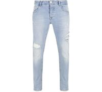 Bequeme Jeans 2Y PREMIUM "2Y Premium Herren 2Y Skinny Fit Jeans", Herren, Gr. 38, Normalgrößen, blau, 97% Baumwolle, 3% Elasthan, unifarben, Jeans (83512646-38) blau