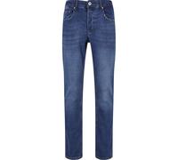 Bequeme Jeans 2Y PREMIUM "2Y Premium Herren 2Y Tapered Fit Jeans", Herren, Gr. 33, Normalgrößen, blau, 97% Baumwolle, 3% Elasthan, unifarben, Jeans (22283544-33) blau