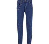 Bequeme Jeans 2Y PREMIUM "2Y Premium Herren 2Y Tapered Fit Jeans", Herren, Gr. 36, Normalgrößen, blau, 97% Baumwolle, 3% Elasthan, unifarben, Jeans (55962026-36) blau