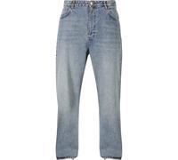 Bequeme Jeans 2Y STUDIOS "2Y Studios 2Y Adrik Basic Baggy Jeans", Herren, Gr. 32, Normalgrößen, blau (vintage blau), 100% Baumwolle, unifarben, casual, Jeans (17314646-32) vintage blau