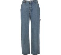 Bequeme Jeans 2Y STUDIOS "2Y Studios 2Y Anela Worker Baggy Jeans", Damen, Gr. 30, Normalgrößen, vintage blau, 100% Baumwolle, unifarben, Jeans (32875532-30) vintage blau
