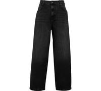 2Y Studios Herren Wide Baggy Jeans Eren Basic Washed Black (DE/NL/SE/PL, Numerisch, 29, Regular, Regular, Black)