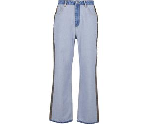 Bequeme Jeans 2Y STUDIOS "2Y Studios Faro Inside Out Baggy Jeans", Herren, Gr. 31, Normalgrößen, lightblau, 100% Baumwolle, unifarben, Jeans (13940614-31) lightblau