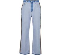 Bequeme Jeans 2Y STUDIOS "2Y Studios Faro Inside Out Baggy Jeans", Herren, Gr. 32, Normalgrößen, lightblau, 100% Baumwolle, unifarben, Jeans (13940614-32) lightblau