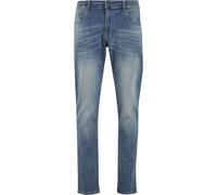 Bequeme Jeans 883POLICE "883 Police TODD930DINOG JEANS", Herren, Gr. W31 L32, Länge 32, blau (midblau), 84% Baumwolle, 14% Polyester, 2% Elasthan, unifarben, Jeans (77555658-31) midblau