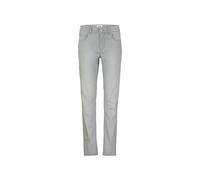 Bequeme Jeans AENGELS "AENGELS Cici", Damen, Gr. 34/30, Länge 30, grau (light grau used), 89% Baumwolle, 8% Polyester, 3% Elasthan, unifarben, Hosen (82697234-34) light grau used