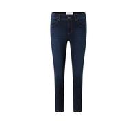 Bequeme Jeans AENGELS "AENGELS Ornella", Damen, Gr. 34, Normalgrößen, blau (schwarz indigo used), 89% Baumwolle, 8% Polyester, 3% Elasthan, unifarben, normal, Jeans (89900612-34) schwarz indigo used