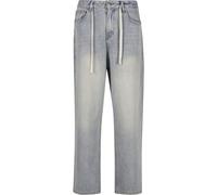 Bequeme Jeans ANOTHER COTTON LAB "Another Cotton Lab Loose Fit Jeans", Herren, Gr. L, US-Größen, blau, 100% Baumwolle, unifarben, Jeans (10826065-L) blau