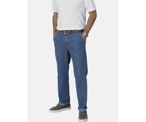 Bequeme Jeans BABISTA "Hose QUERELLO", Herren, Gr. 60, N-Gr, blau (hellblau), Obermaterial: 78% Baumwolle CO. 21% Polyester COOLMAX PES(Coolmax). 1% Elasthan EL., Jeans (20175268-60) hellblau