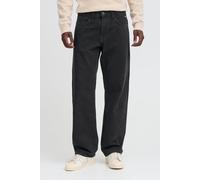 Bequeme Jeans BLEND "BHFLAKE RELX FIT JEANS", Herren, Gr. 29, Länge 34, denim schwarz, Denim/Jeans, 100% Baumwolle, unifarben, Basic, relaxed fit normal, Jeans, Lässige Loose Fit Jeans (23774659-29) d