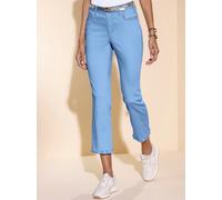 Bequeme Jeans CREATION L, Herren, Gr. 52, Normalgrößen, himmelblau, 63% Baumwolle, 35% Lyocell, 2% Elasthan, unifarben, lang, Jeans (49795223-52) himmelblau