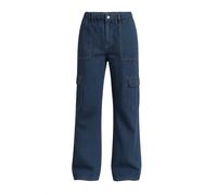 Bequeme Jeans DEF "DEF DEF Baggy Cargohosen", Damen, Gr. XS, US-Größen, dunkelblau, 100% Baumwolle, unifarben, Jeans (83232207-XS) dunkelblau