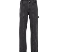 Bequeme Jeans DEF "DEF DEF Loose Fit Jeans", Herren, Gr. 30, Normalgrößen, anthra washed, 100% Baumwolle, unifarben, Jeans (38037258-30) anthra washed