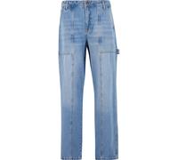 Bequeme Jeans DEF "DEF DEF Loose Fit Jeans", Herren, Gr. 33, Normalgrößen, lightblau, 100% Baumwolle, unifarben, Jeans (67035429-33) lightblau