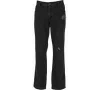 Bequeme Jeans DEF "DEF DEF Slim Fit Jeans", Herren, Gr. 30, Normalgrößen, schwarz washed destroyed, 80% Baumwolle, 20% Polyester, unifarben, Jeans (41106326-30) schwarz washed destroyed