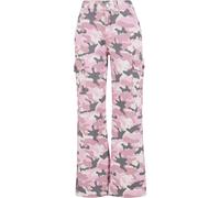 Bequeme Jeans DEF "DEF DEF Straight Fit Jeans", Damen, Gr. M, US-Größen, pink camo, 100% Baumwolle, Jeans (31942032-M) pink camo