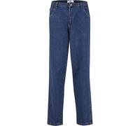 Bequeme Jeans DEF "DEF Herren DEF Tapered Loose Fit Denim", Damen, Gr. 32, Normalgrößen, midblau washed, 100% Baumwolle, unifarben, Jeans (55588937-32) midblau washed