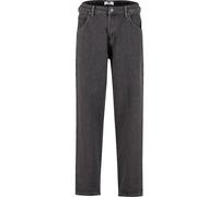 Bequeme Jeans DEF "DEF Herren DEF Tapered Loose Fit Denim", Herren, Gr. 34, Normalgrößen, grau washed, 100% Baumwolle, unifarben, Jeans (79111928-34) grau washed