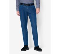 Eurex by Brax Herren Bundfaltenhose Style FRED, Blau, Gr. 114