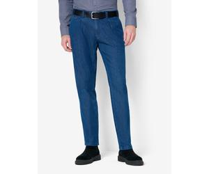Bequeme Jeans EUREX BY BRAX "Style FRED", Herren, Gr. 34U, Unterbauchgrößen, blau, Denim/Jeans, 77% Baumwolle, 21% Polyester, 2% Elasthan, Jeans (52205701-34) blau