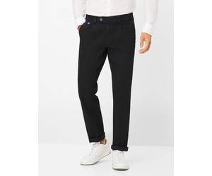 Bequeme Jeans EUREX BY BRAX "Style FRED", Herren, Gr. 94, Normalgrößen, schwarz, Denim/Jeans, 92% Baumwolle, 6% Elastomultiester, 2% Elasthan, Jeans (56253905-94) schwarz
