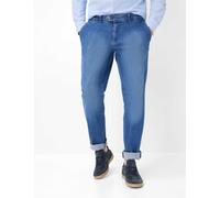 Bequeme Jeans EUREX BY BRAX "Style JIM", Herren, Gr. 265U, Unterbauchgrößen, blau (dunkelblau), Denim/Jeans, 92% Baumwolle, 6% Elastomultiester, 2% Elasthan, Jeans (40800147-26,5) dunkelblau