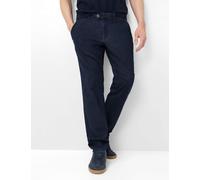 Bequeme Jeans EUREX BY BRAX "Style JIM", Herren, Gr. 62, Normalgrößen, blau (dunkelblau), Denim/Jeans, 92% Baumwolle, 6% Elastomultiester, 2% Elasthan, Jeans (51941366-62) dunkelblau