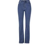 Bequeme Jeans KARL KANI "Karl Kani Damen", Damen, Gr. 24, Normalgrößen, vintage indigo, 100% Baumwolle, unifarben, Jeans (13211643-24) vintage indigo