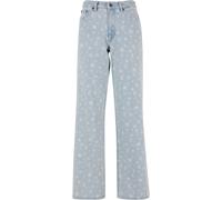 Bequeme Jeans KARL KANI "Karl Kani Damen", Damen, Gr. 29, Normalgrößen, lightblau, 100% Baumwolle, Jeans (48654845-29) lightblau